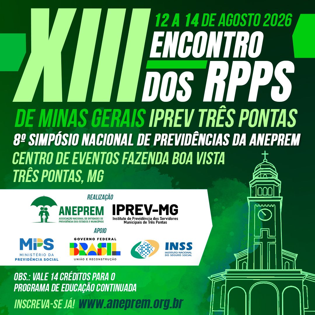 XIII Encontro dos RPPS de Minas Gerais – Três Pontas/MG